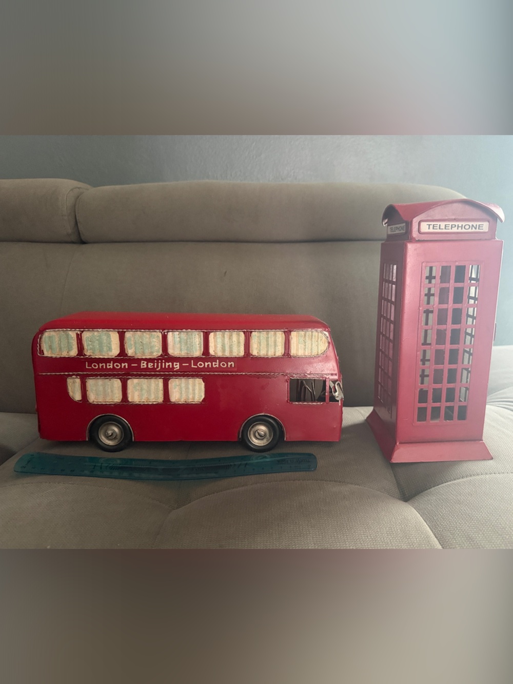 ❤️Set of bus and telephone, versatile iconic to London.
